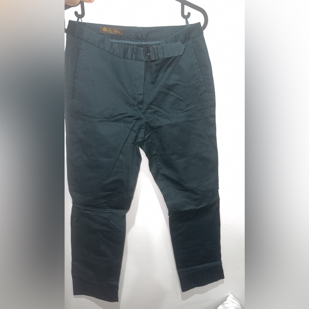 Loro Piana Deep Green Chinos